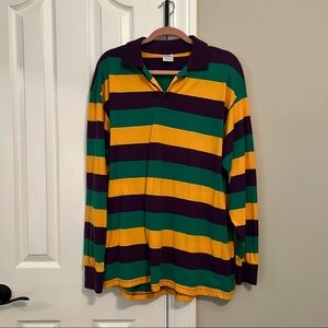 Oversized Marci Gras shirt
